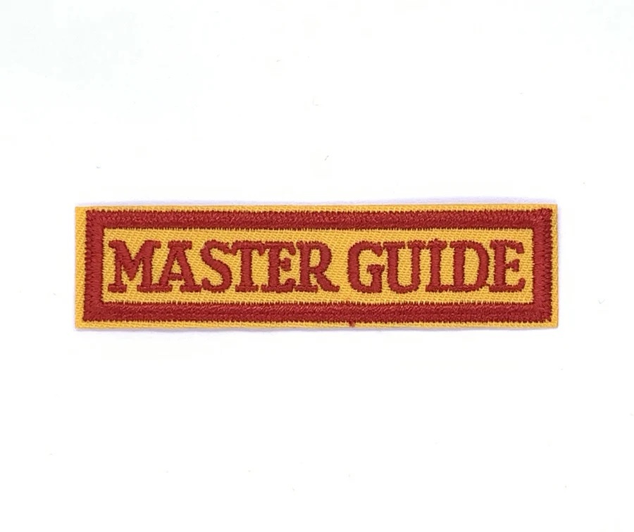 Master Guide staff strip/crest